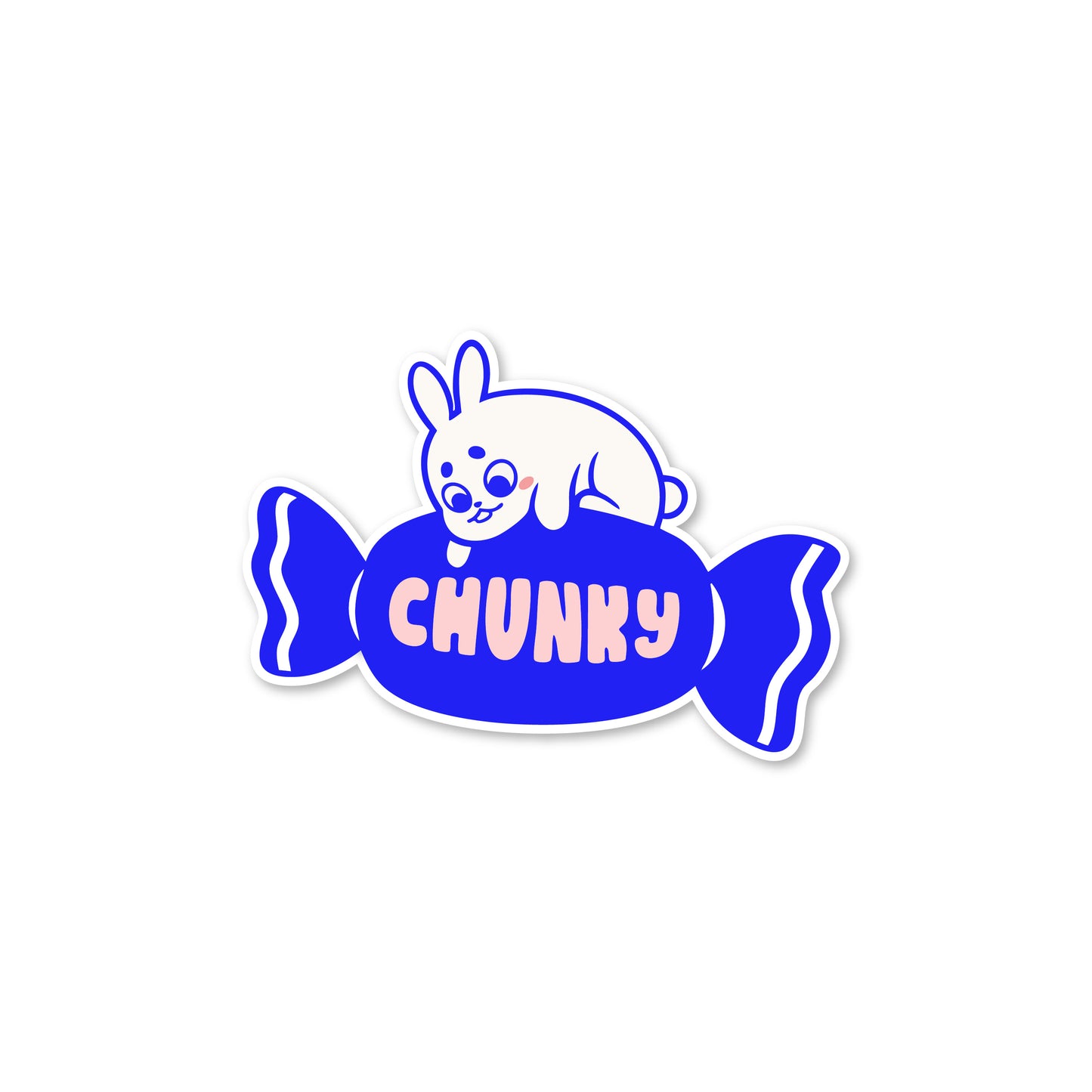 Chunky Mooncake Diner White Rabbit Candy Sticker