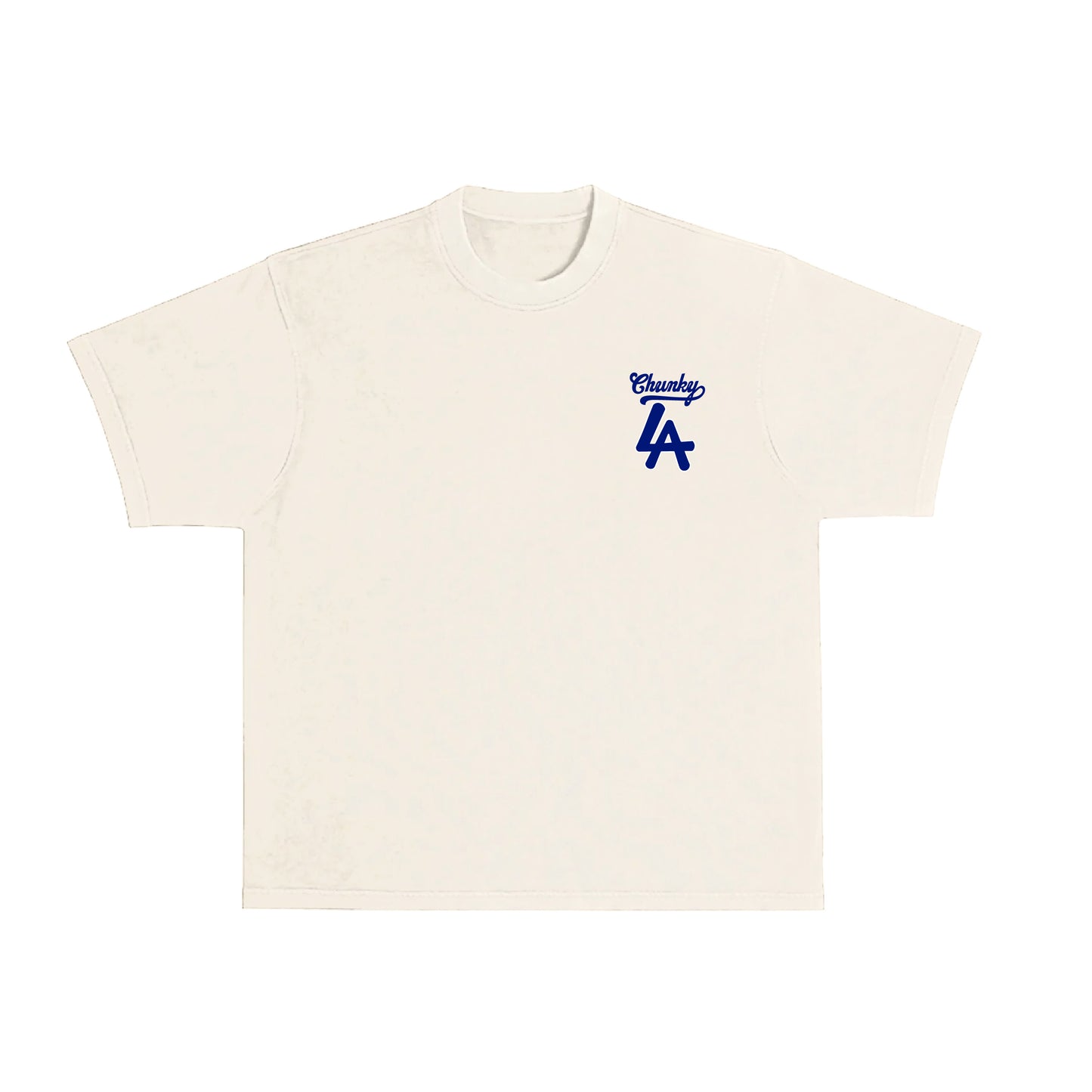 LA Baseball Baby T-Shirt - Cream