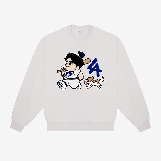 Chunkytani 10oz Fleece Sweater - Off-White - PREORDER