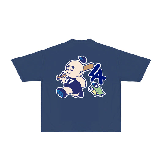 LA Baseball Baby T-Shirt - Midnight Navy - PREORDER