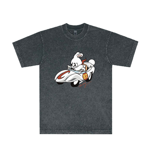 Chunky Bunny Racer T-Shirt - Carbon Black
