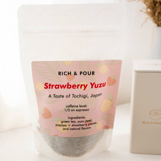 Strawberry Yuzu Green Tea
