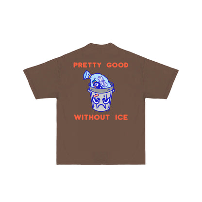 Chunky Without Ice T-Shirt - Brown