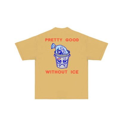 Chunky Without Ice T-Shirt - Mustard