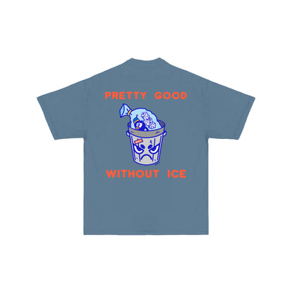 Chunky Without Ice T-Shirt - Denim Blue