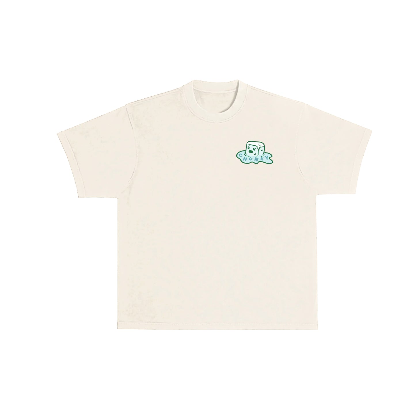 Chunky FCK Ice T-Shirt - Cream