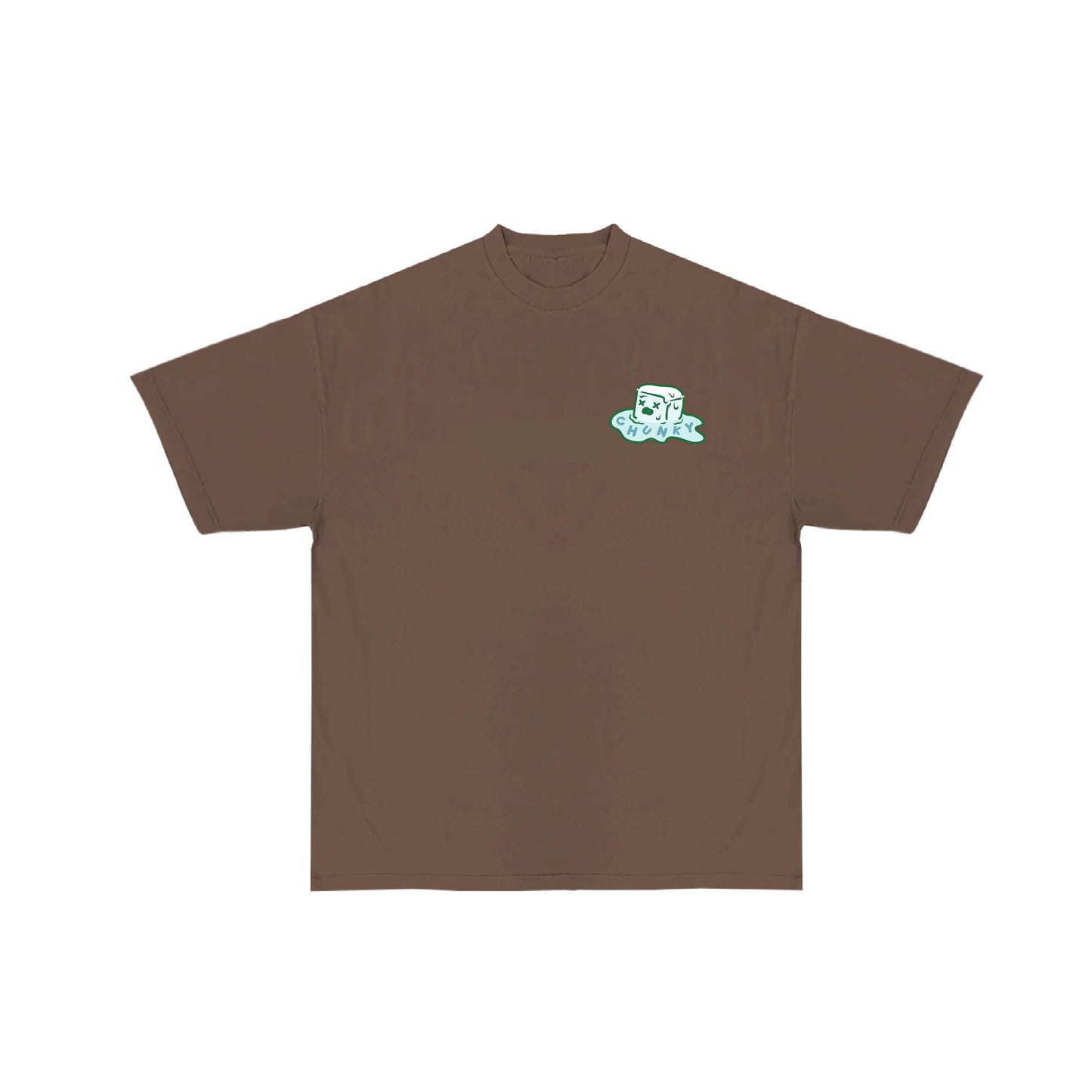 Chunky FCK Ice T-Shirt - Brown