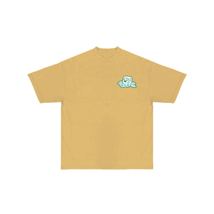 Chunky FCK Ice T-Shirt - Mustard