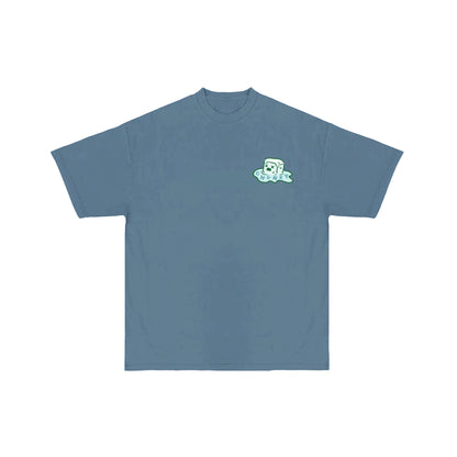 Chunky FCK Ice T-Shirt - Denim Blue