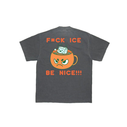 Chunky FCK Ice T-Shirt - Shadow