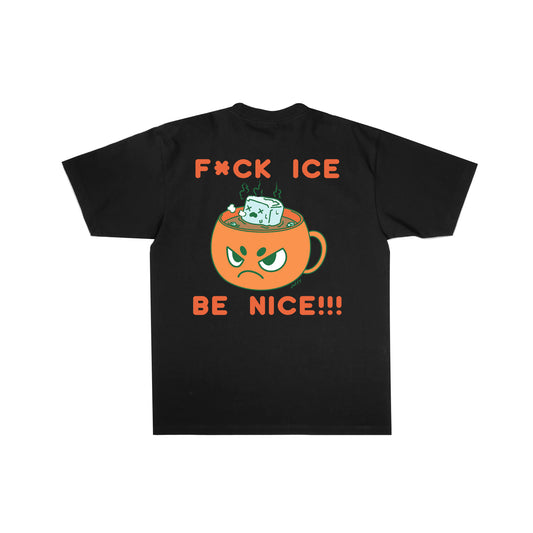 Chunky FCK Ice T-Shirt - Black