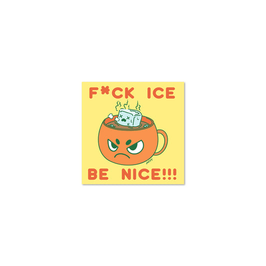 Chunky FCK Ice Sticker