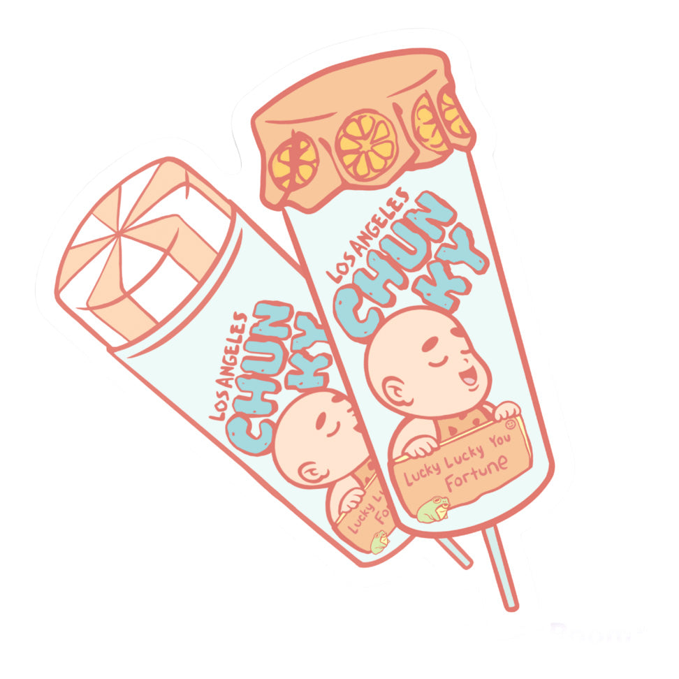 Chunky Push Up Pop Sticker