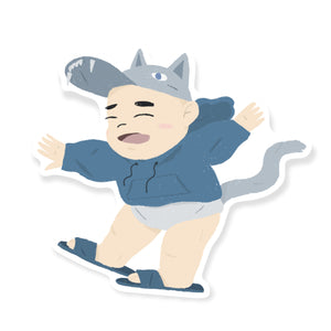 Nikko de Leon - Chunky 1 Year Sticker