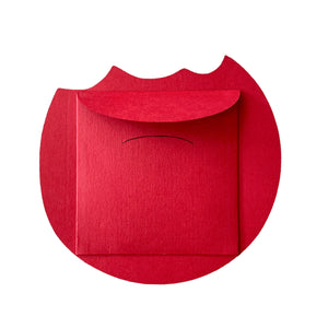 EEAAO Smiley Almond Cookie Red Envelope