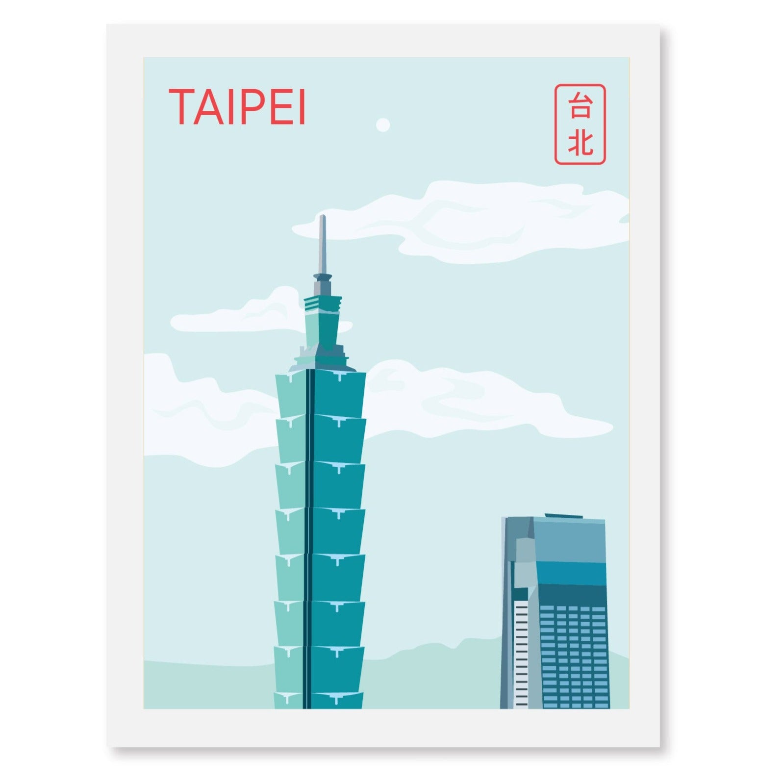 Taipei Art Print 8 x 10