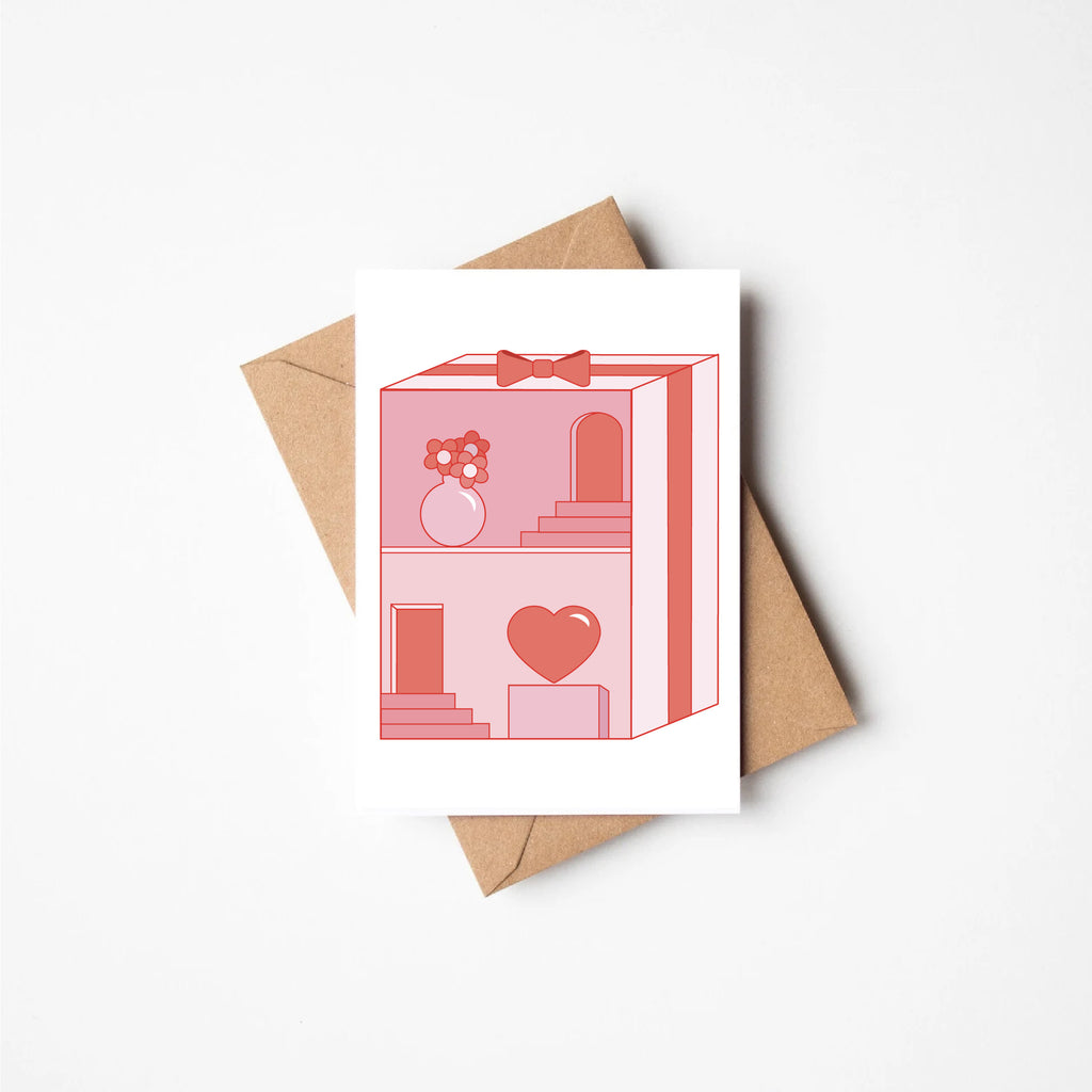 Very Pink Valentine's Day Card