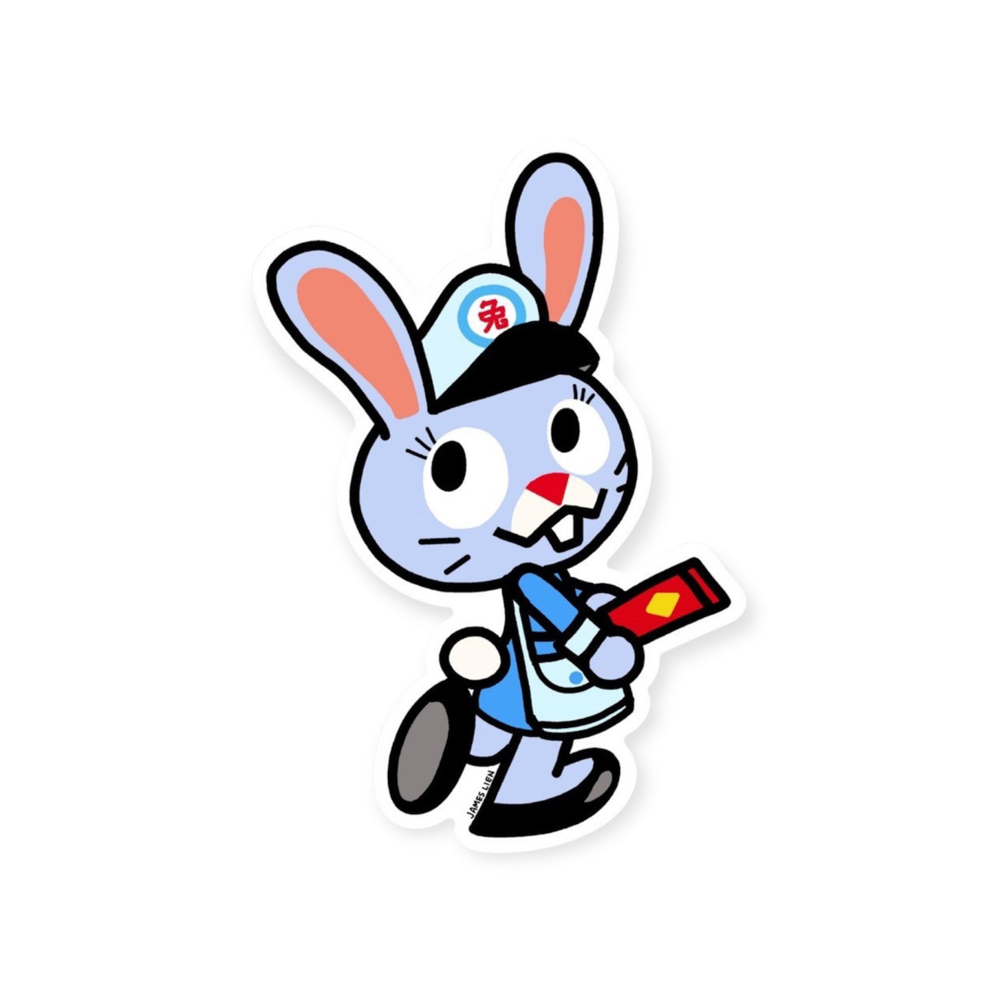 Rabbit Mail 3 Sticker