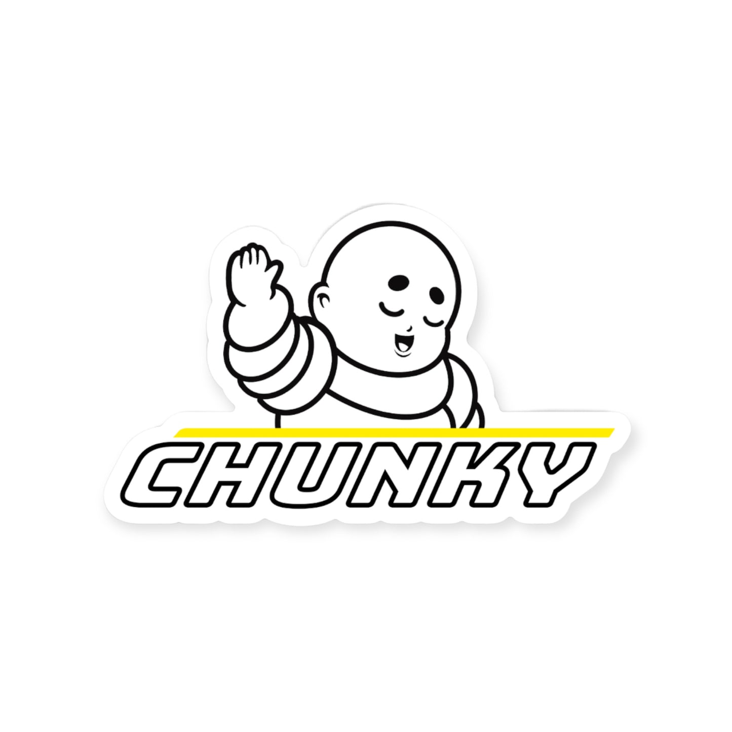 Chunky Baby Guide Sticker