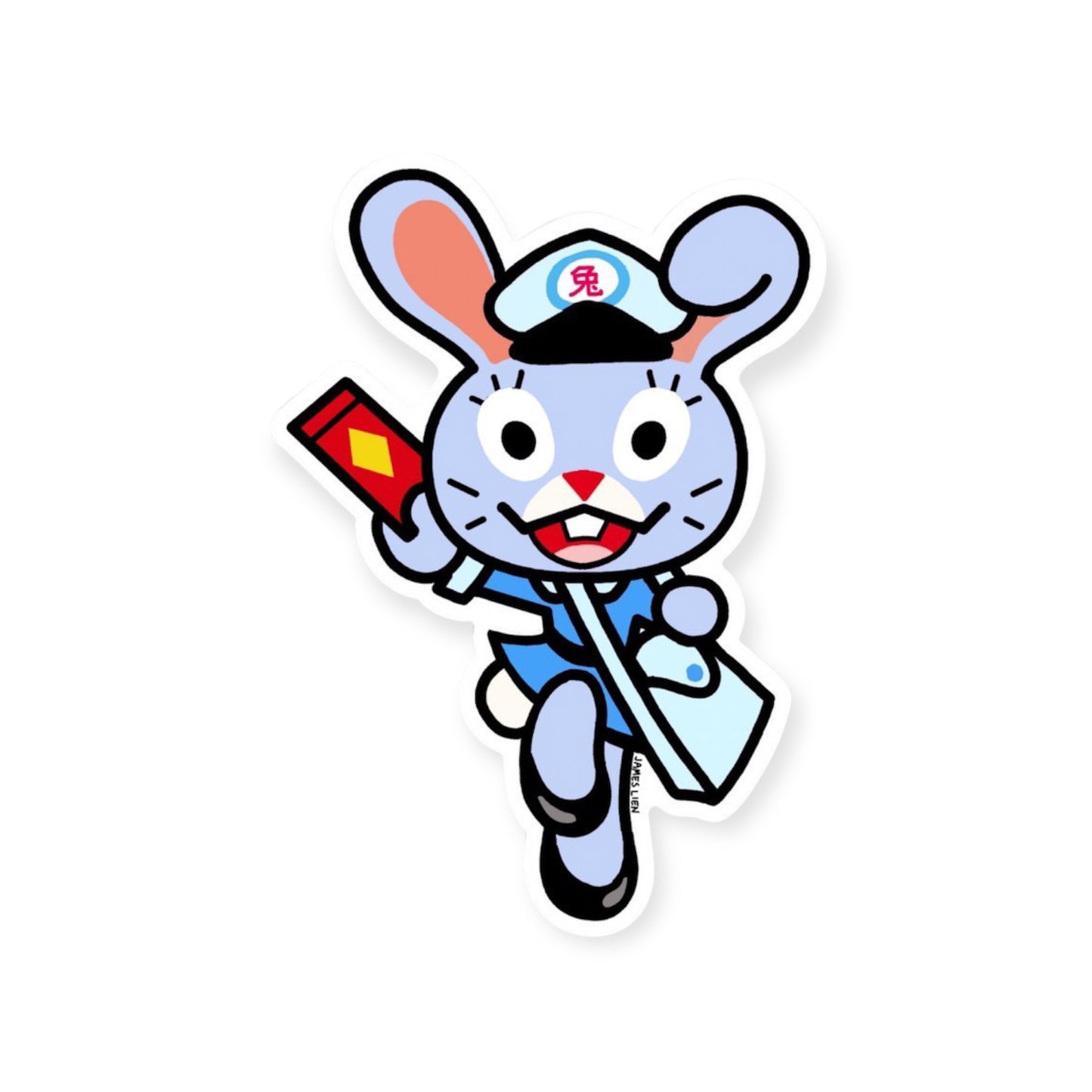Rabbit Mail 2 Sticker
