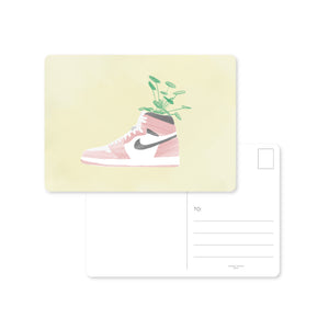 Sneaker Planter Postcard