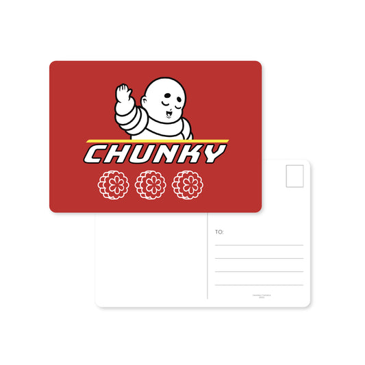 Chunky Guide Postcard