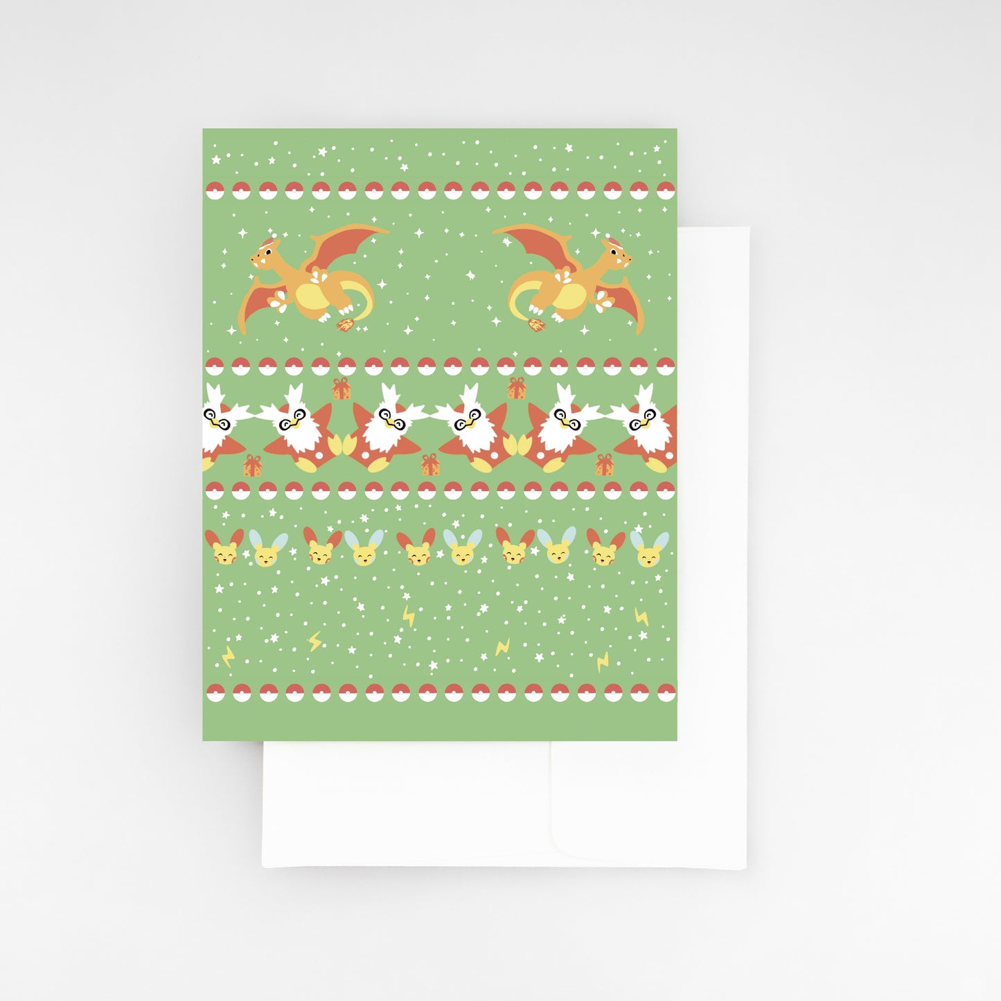 Holiday Card - Charizard Ugly Sweater