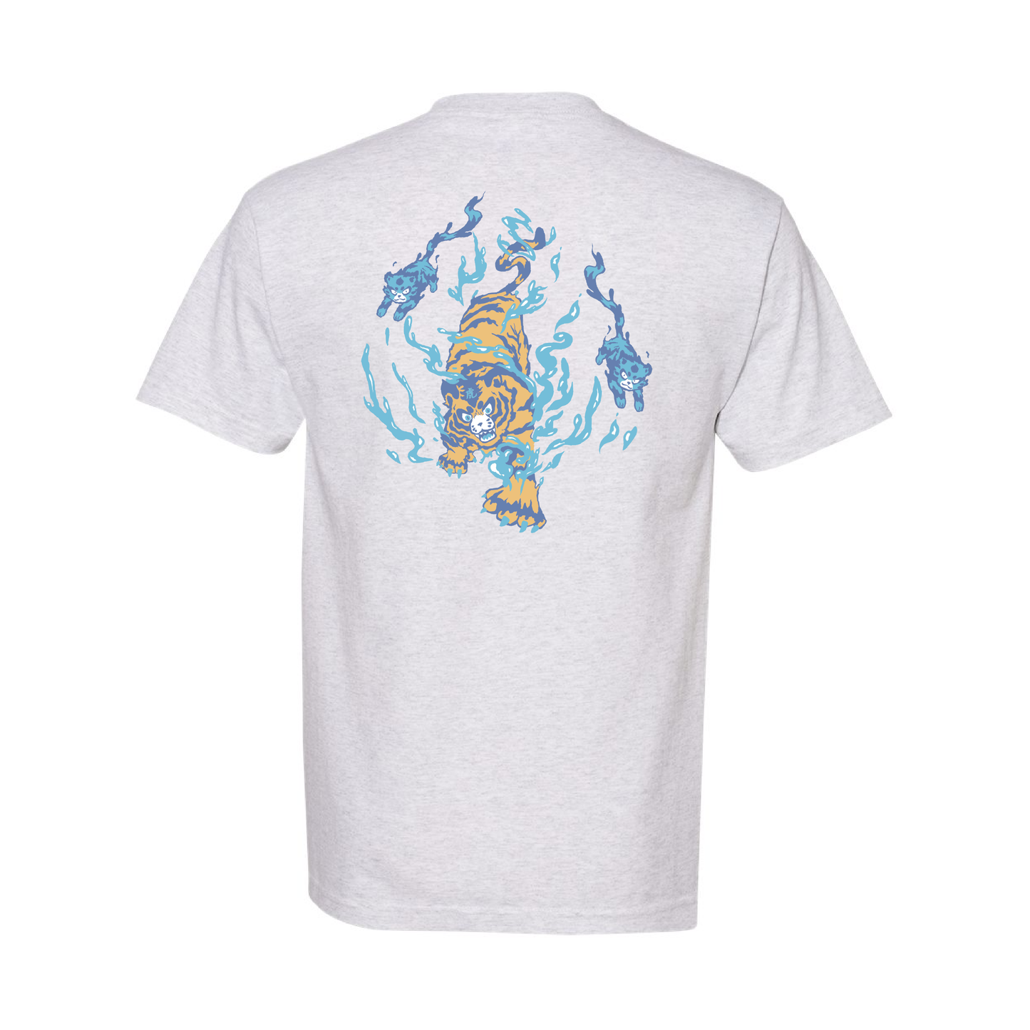 Year of the Water Tiger T-Shirt - Ash White